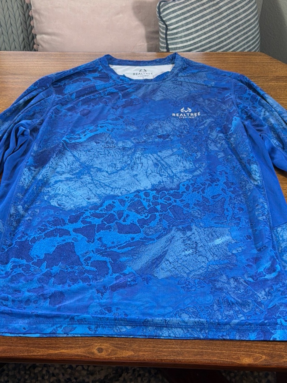 Realtree Blue Camo Performance Long Sleeve